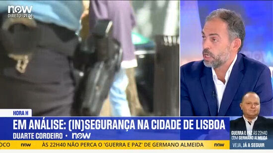 Duarte Cordeiro fala em insegurança sentida em Lisboa e critica falta de ação por parte da Câmara